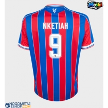Moški Nogometni dresi Crystal Palace Eddie Nketiah #9 Domači 2025-26 Kratek Rokav